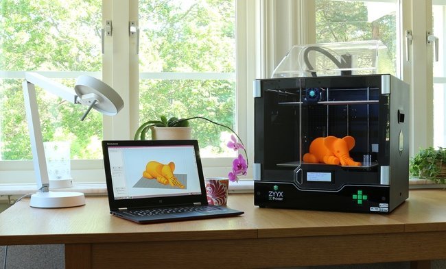 ZYYX 3D Printer Front Elephant