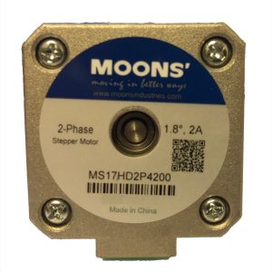 Moons Stepper Motor Nema 17 - 42mm Back