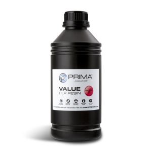 PrimaCreator-Value-UV---DLP-Resin-1000-ml-Transpare red
