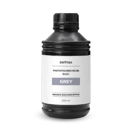 Zortrax UV Resin Basic 500ml Grey