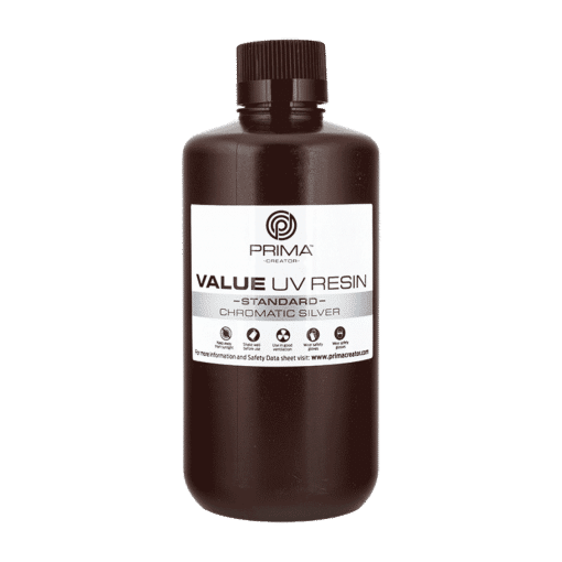 PrimaCreator-Value-UV---DLP-Resin-1000-ml-Chromatic-Silber