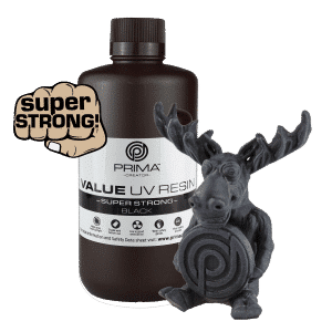 PrimaCreator Super Strong UV Resin - 1000 ml - Black