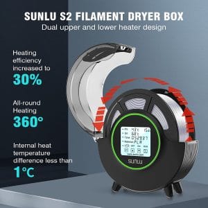 Køb Wanhao Box 2 - Filament Dryer - Hurtig Levering & Fri Fragt